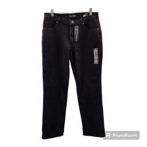 🆕️LEE Womens Relaxed Fit Straight Leg Mid-Rise Jeans - 12 Medium